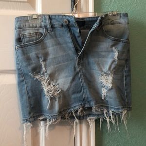 Jean skirt